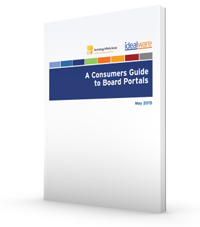 cover page for board portals report