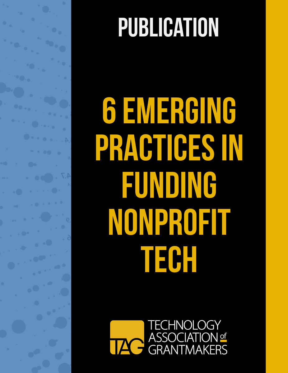6 practices in funding nonprofit tech